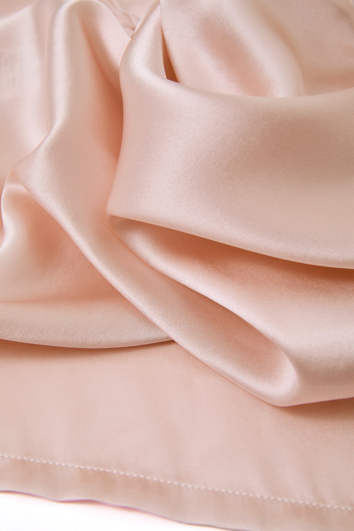 Blushing Skies Silk Pajama Set In Mulberry Silk - Peach Sorbet