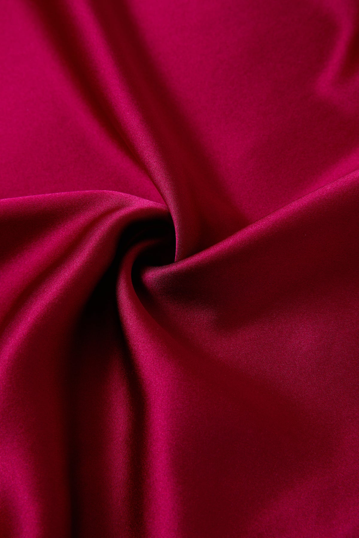 Crimson Maple Slip Dress In Mulberry Silk - Mulled Wine