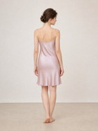 Blushing Skies Slip Dress In Mulberry Silk - Twilight Mauve