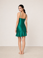 Viridian Lake Slip Dress In Mulberry Silk - Viridian Depth