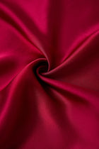 Crimson Maple Slip Dress In Mulberry Silk - Mulled Wine