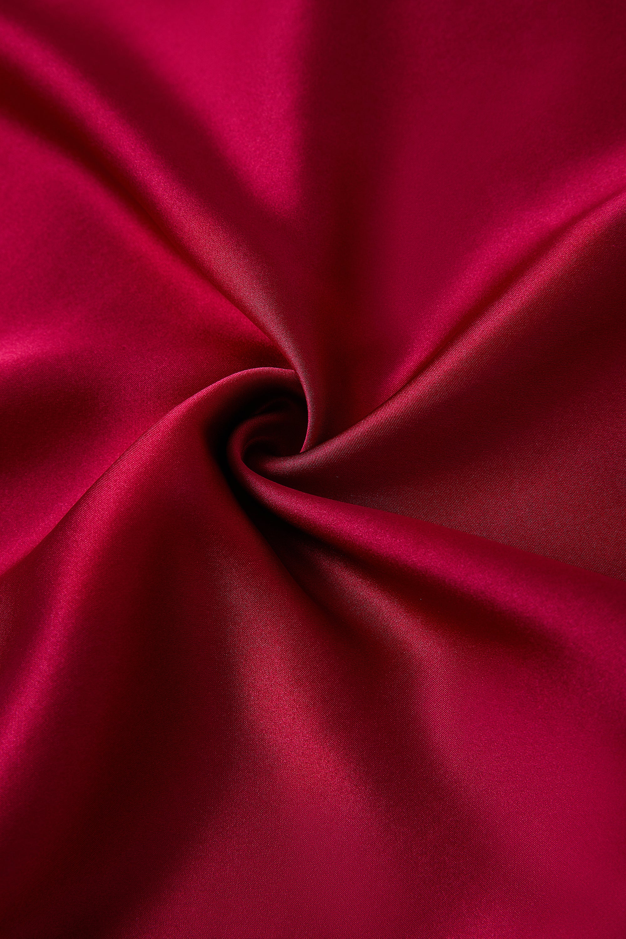 Crimson Maple Slip Dress In Mulberry Silk - Mulled Wine