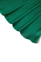 Viridian Lake Slip Dress In Mulberry Silk - Viridian Depth