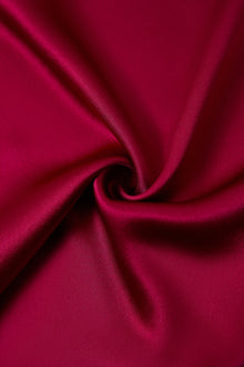 Crimson Maple Slip Dress In Mulberry Silk - Mulled Wine