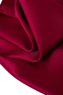 Crimson Maple Cami and Shorts Set In Mulberry Silk - Mulled Wine