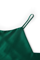 Viridian Lake Cami and Shorts Set In Mulberry Silk - Viridian Depth