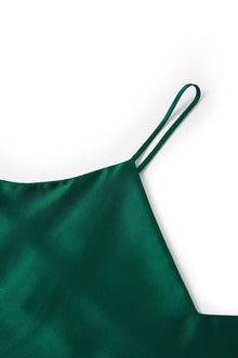 Viridian Lake Cami and Shorts Set In Mulberry Silk - Viridian Depth