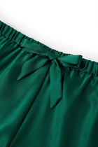 Viridian Lake Cami and Shorts Set In Mulberry Silk - Viridian Depth