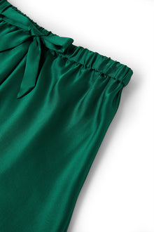 Viridian Lake Cami and Shorts Set In Mulberry Silk - Viridian Depth