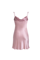 Blushing Skies Slip Dress In Mulberry Silk - Afterglow Rose