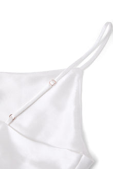 Lunar Glow Cami and Shorts Set In Mulberry Silk - Moonbeam