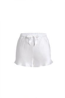 Lunar Glow Cami and Shorts Set In Mulberry Silk - Moonbeam