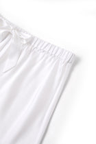 Lunar Glow Cami and Shorts Set In Mulberry Silk - Moonbeam