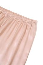 Blushing Skies Silk Pajama Set In Mulberry Silk - Peach Sorbet