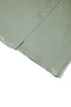 Viridian Lake Robe In Mulberry Silk - Misty Pine