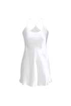 Lunar Glow Chemise and Robe Set In Mulberry Silk - Moonbeam
