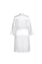 Lunar Glow Chemise and Robe Set In Mulberry Silk - Moonbeam