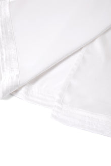 Lunar Glow Chemise and Robe Set In Mulberry Silk - Moonbeam