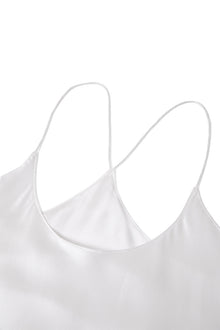 Lunar Glow Chemise and Robe Set In Mulberry Silk - Moonbeam