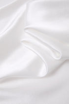 Lunar Glow Chemise and Robe Set In Mulberry Silk - Moonbeam
