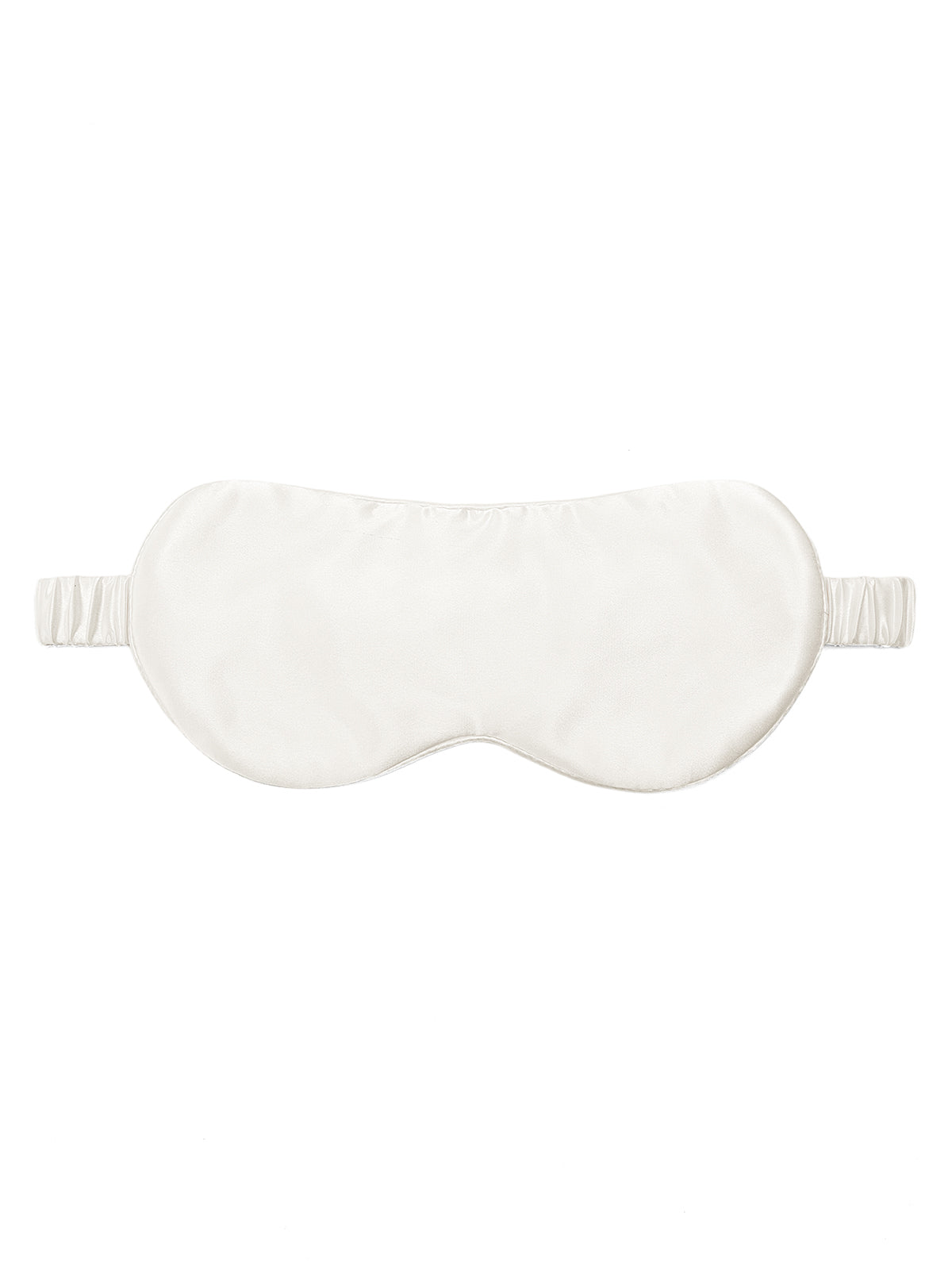 Lunar Glow Eye Mask In Mulberry Silk - Moonbeam
