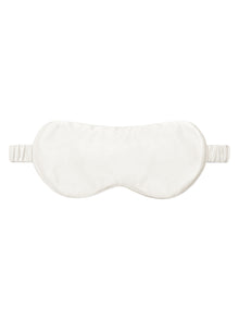 Lunar Glow Eye Mask In Mulberry Silk - Moonbeam