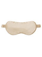 Wheat Shadows Eye Mask In Mulberry Silk - Champagne Breeze