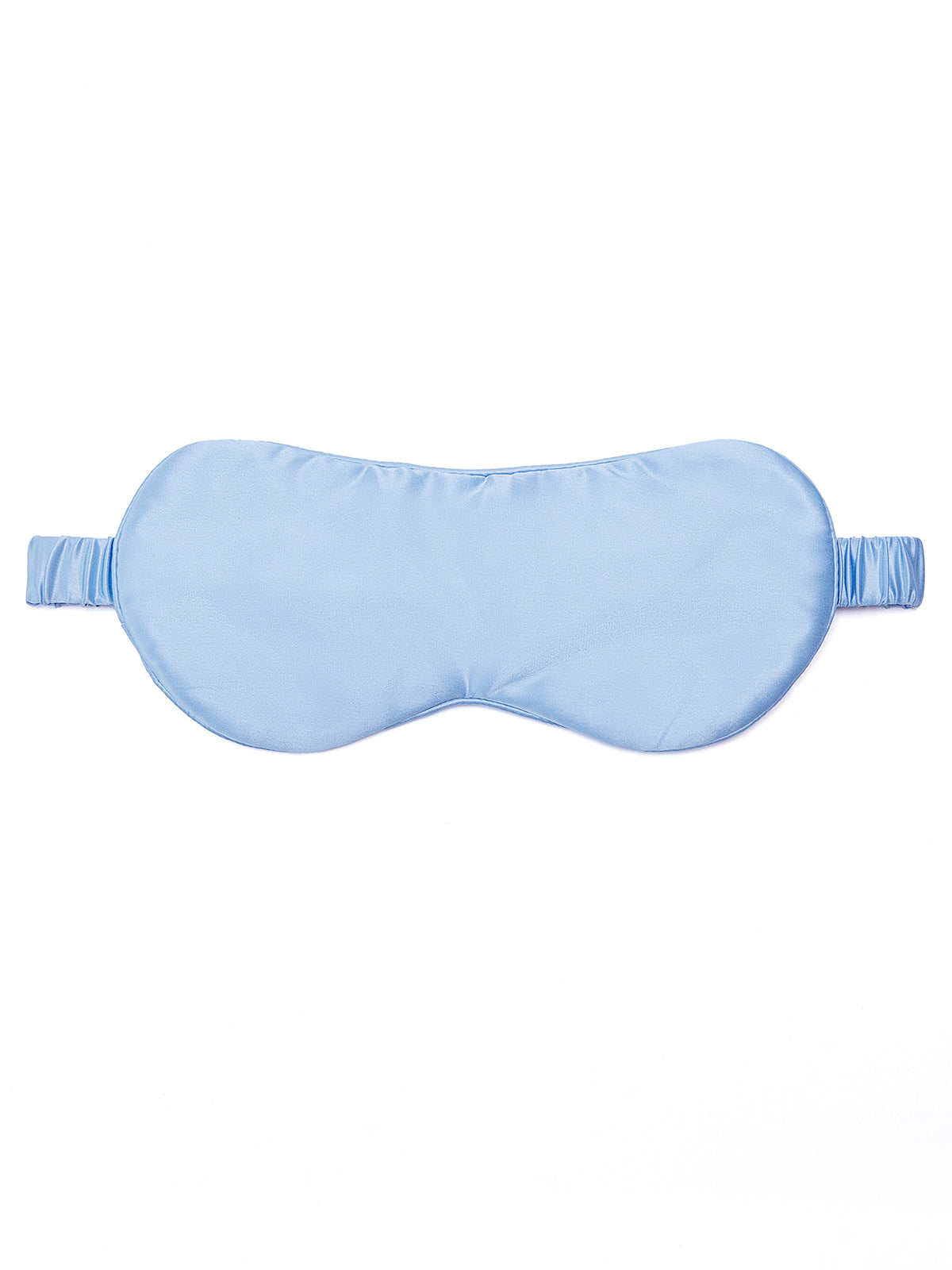 Midnight indigo Eye Mask In Mulberry Silk - Twilight Sea