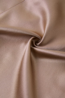 Wheat Shadows Robe In Mulberry Silk - Latte Harvest