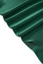 Viridian Lake Midi Slip Dress In Mulberry Silk - Pine Shadow