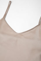 Wheat Shadows Slip Dress In Mulberry Silk - Amber Grain