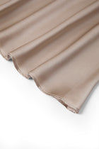 Wheat Shadows Slip Dress In Mulberry Silk - Amber Grain