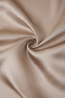Wheat Shadows Slip Dress In Mulberry Silk - Amber Grain