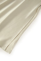 Wheat Shadows Slip Dress In Mulberry Silk - Champagne Breeze