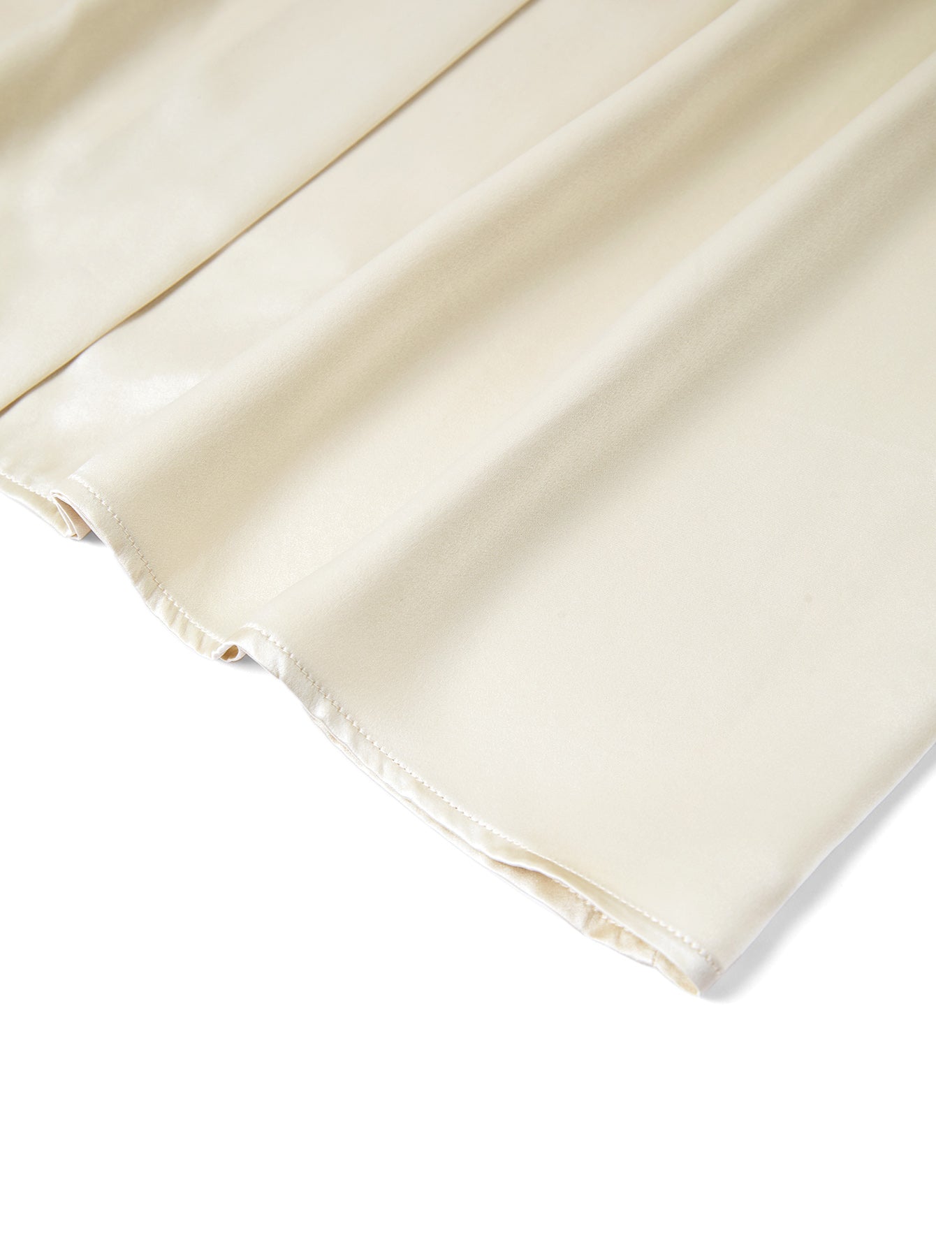 Wheat Shadows Robe In Mulberry Silk - Field Straw