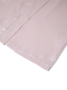 Blushing Skies Chemise and Robe Set In Mulberry Silk - Blush Horizon