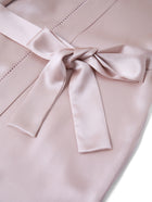Blushing Skies Chemise and Robe Set In Mulberry Silk - Blush Horizon