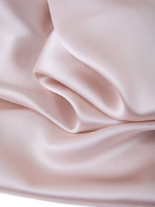 Blushing Skies Chemise and Robe Set In Mulberry Silk - Blush Horizon