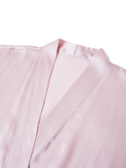 Blushing Skies Chemise and Robe Set In Mulberry Silk - Lilac Cloud