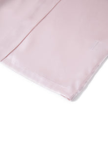 Blushing Skies Chemise and Robe Set In Mulberry Silk - Lilac Cloud