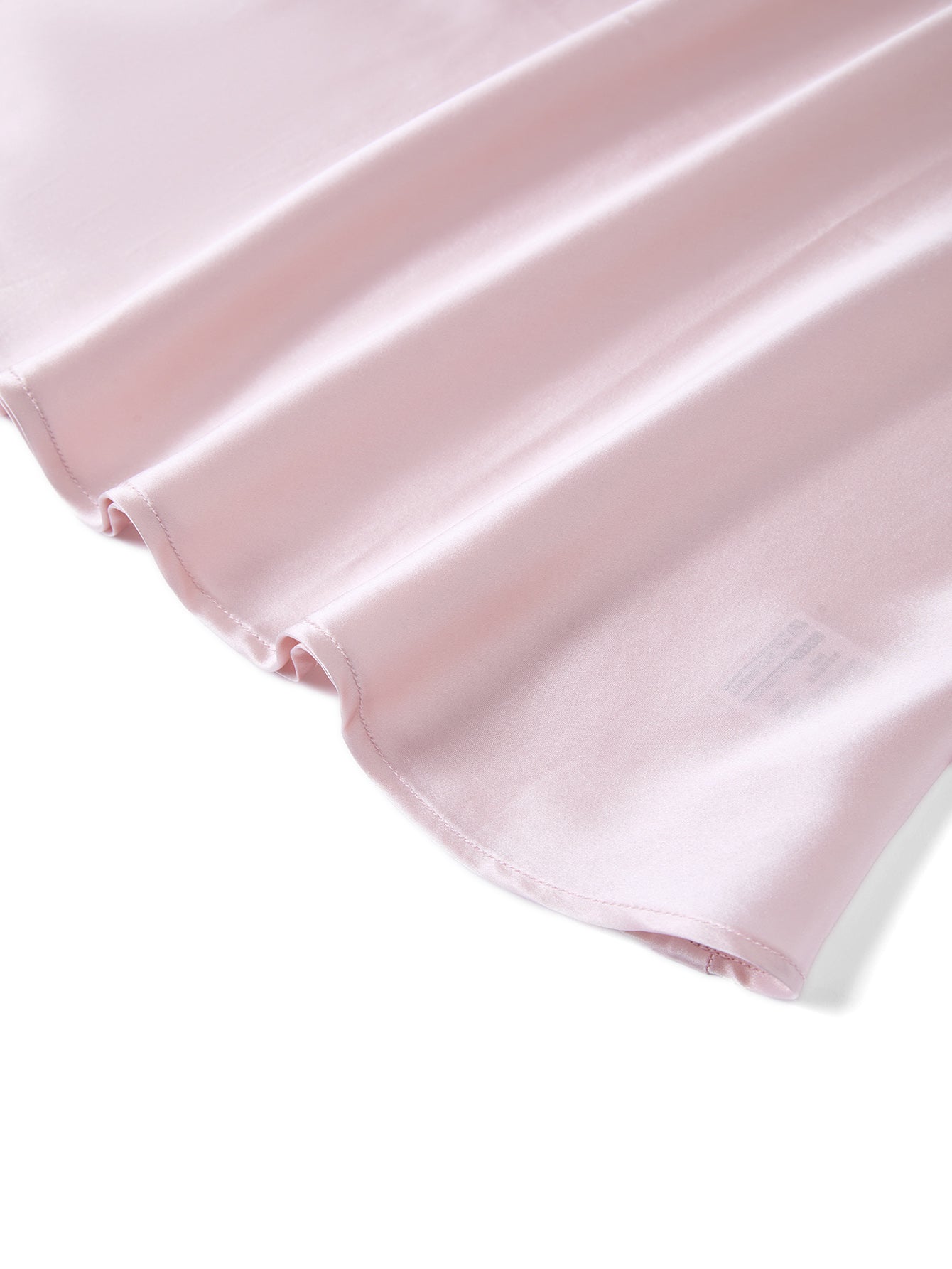 Blushing Skies Chemise and Robe Set In Mulberry Silk - Lilac Cloud