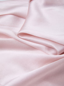 Blushing Skies Chemise and Robe Set In Mulberry Silk - Lilac Cloud