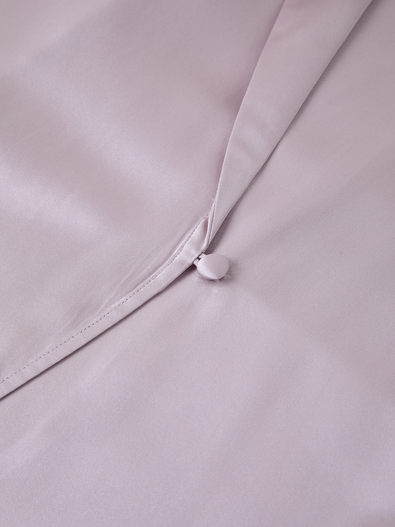 Blushing Skies Chemise and Robe Set In Mulberry Silk - Twilight Mauve