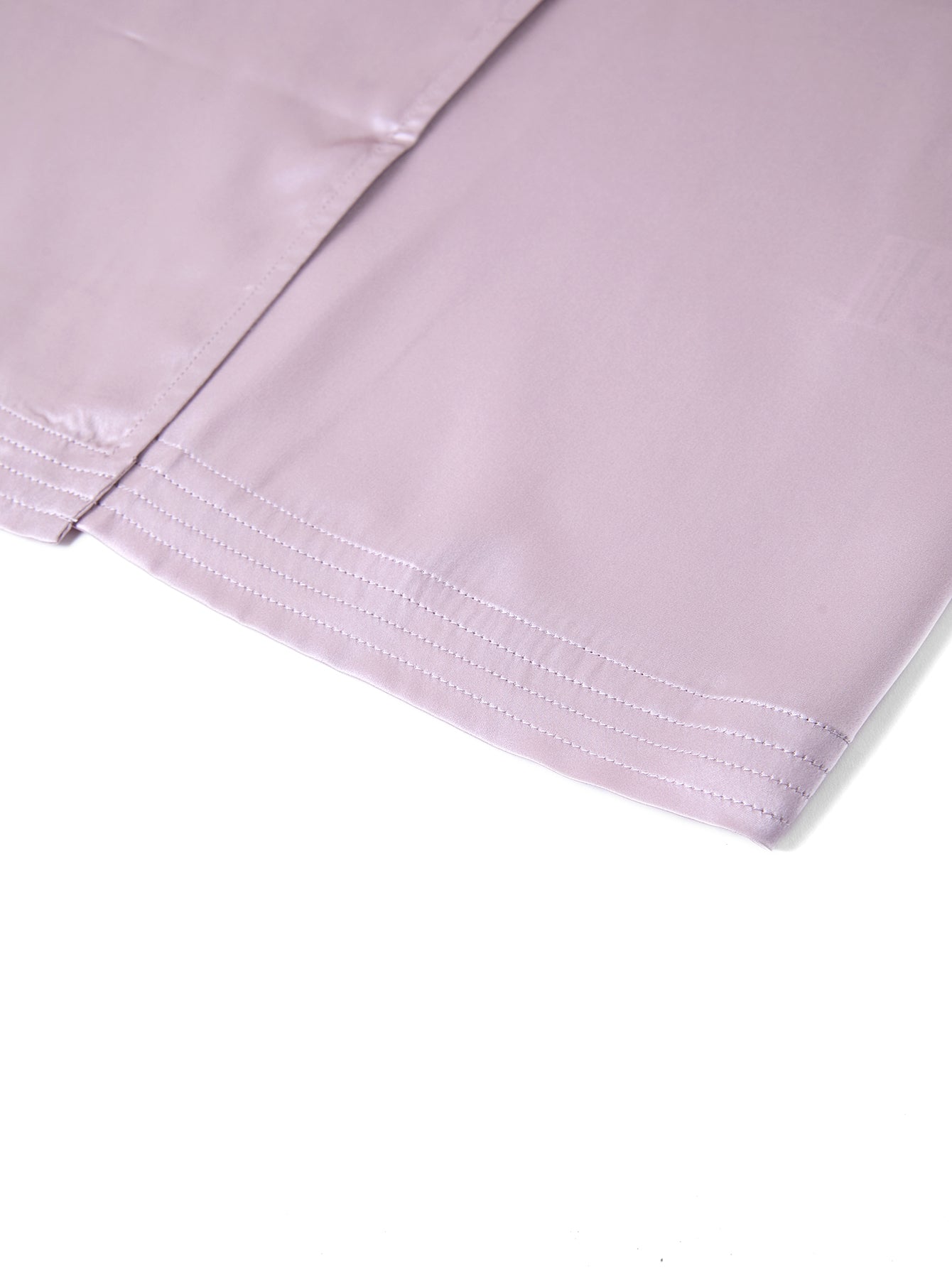 Blushing Skies Chemise and Robe Set In Mulberry Silk - Twilight Mauve