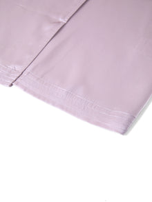 Blushing Skies Chemise and Robe Set In Mulberry Silk - Twilight Mauve