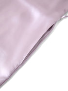 Blushing Skies Chemise and Robe Set In Mulberry Silk - Twilight Mauve