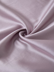 Blushing Skies Chemise and Robe Set In Mulberry Silk - Twilight Mauve