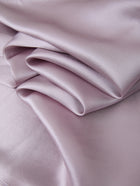 Blushing Skies Chemise and Robe Set In Mulberry Silk - Twilight Mauve
