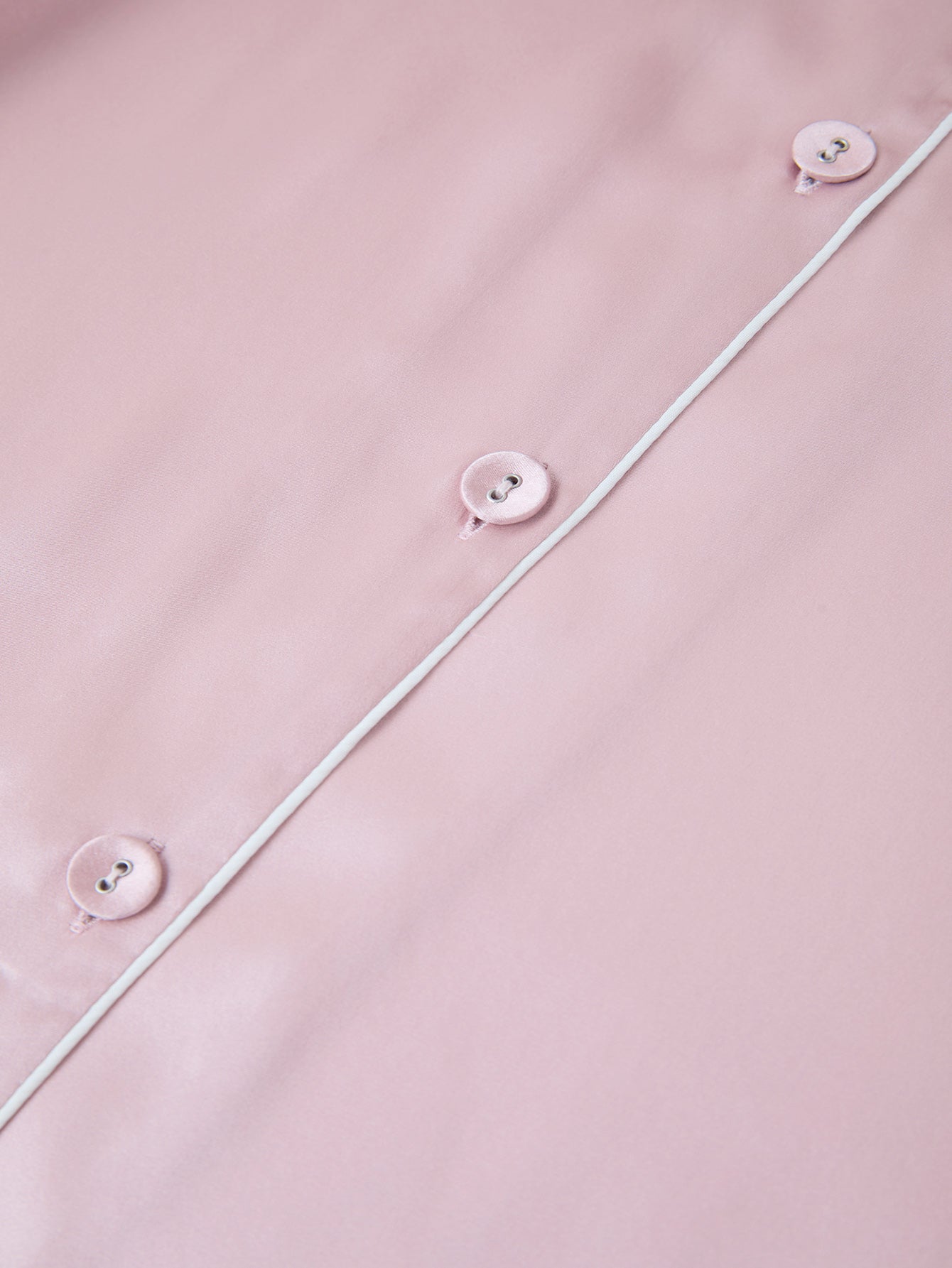 Blushing Skies Silk Pajama Set In Mulberry Silk - Afterglow Rose