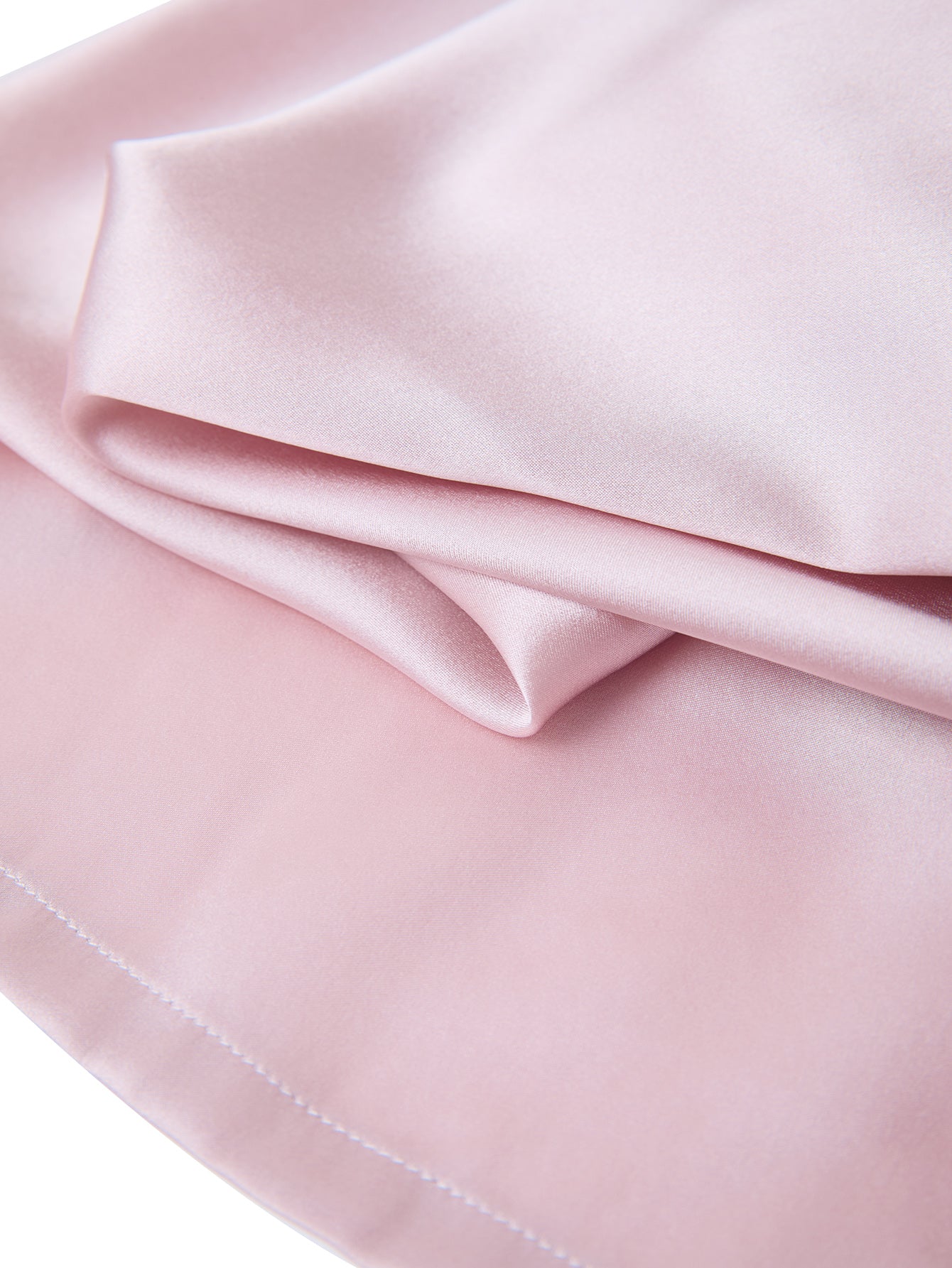 Blushing Skies Silk Pajama Set In Mulberry Silk - Afterglow Rose